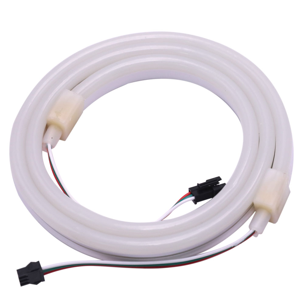 12V WS2811 RGB Neon LED Strip 08x16mm Side Glow Dome Top 16.4ft 12V WS2811 RGB Neon LED Strip 08x16mm Side Glow Dome Top 16.4ft